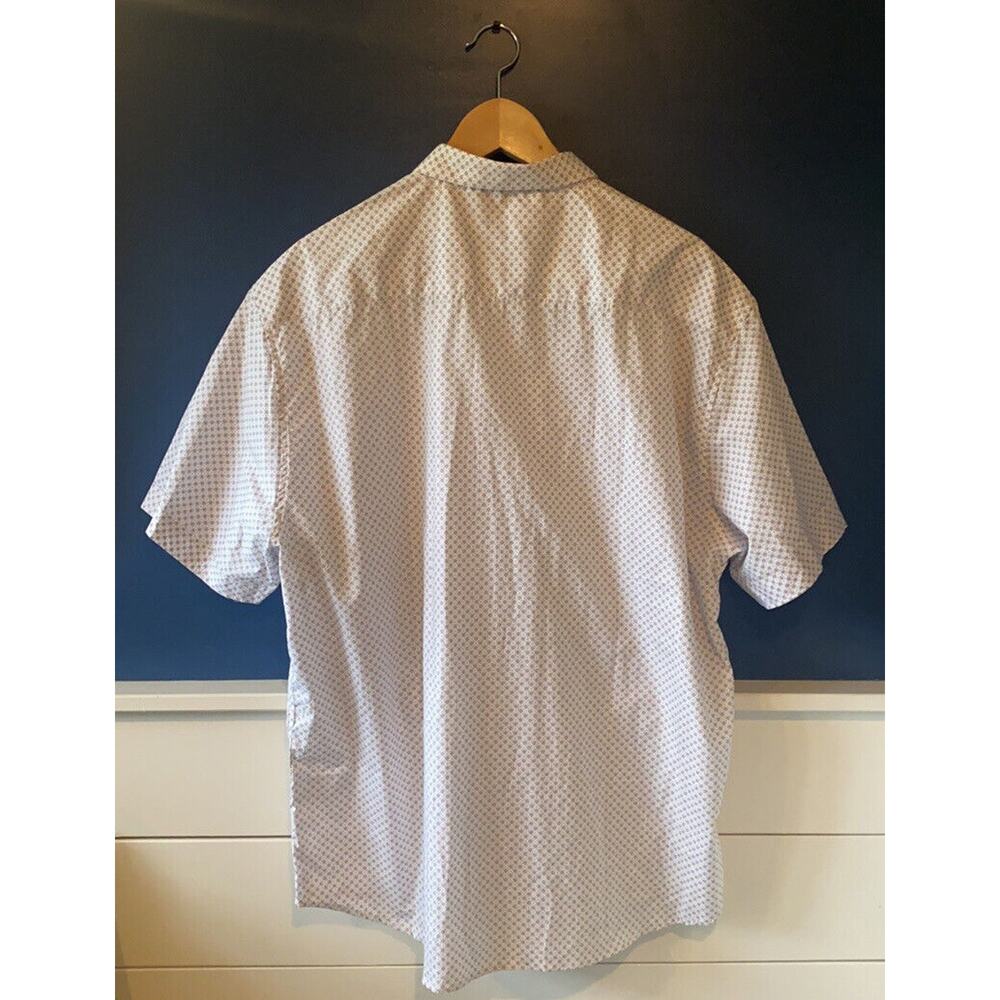 Stitch Note | White Diamond Patterned Short Sleev… - image 5